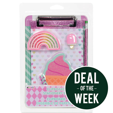 iScream Clipboard Stationery Set