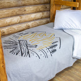Graphic Sweatshirt Blanket