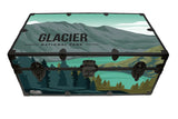Designer Trunk - Glacier National Park - 32x18x13.5"