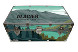 Designer Trunk - Glacier National Park - 32x18x13.5"