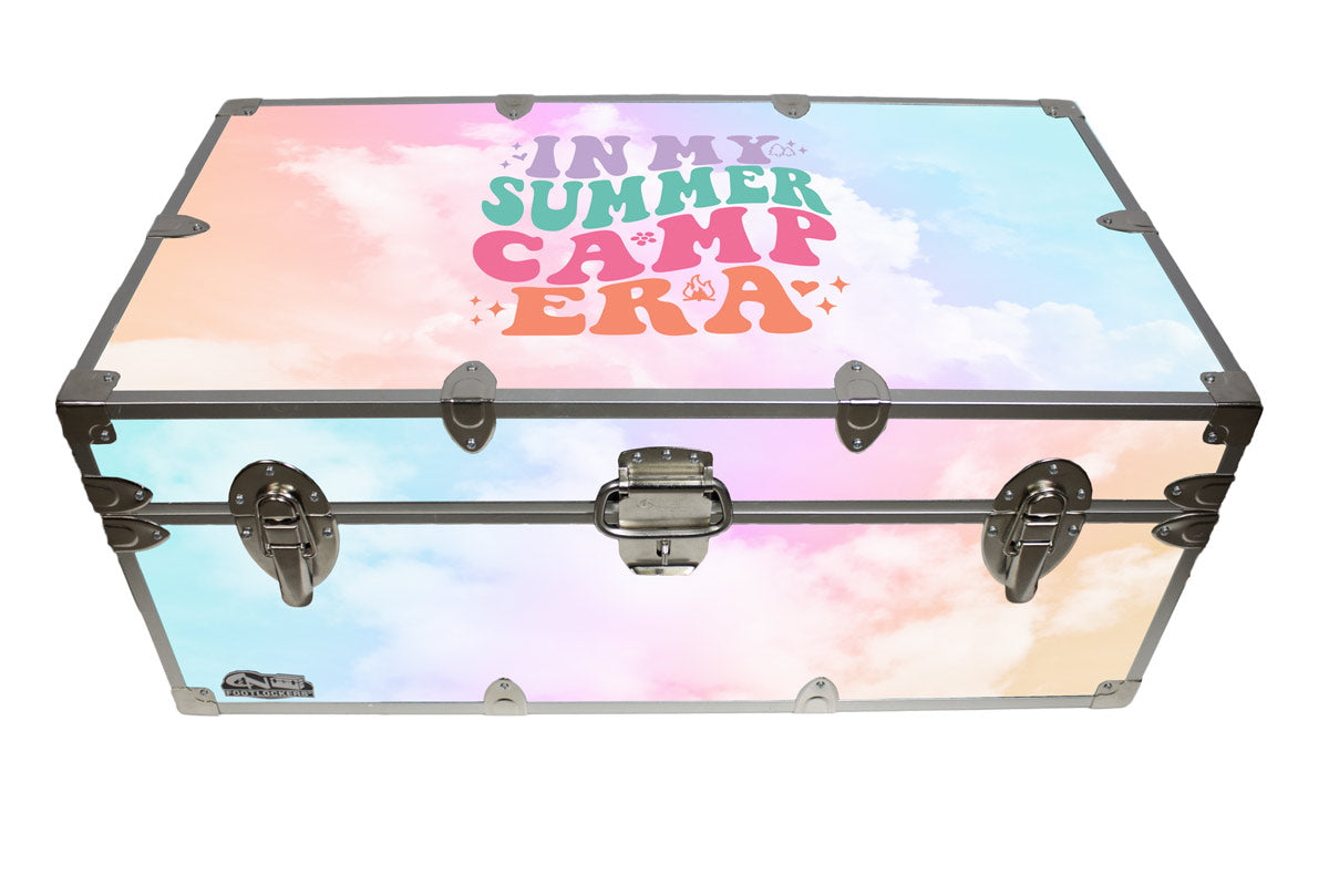 Designer Trunk - Summer Camp 
Era - 32x18x13.5"