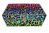 Designer Trunk - Rainbow Leopard - 32x18x13.5"