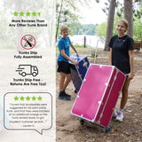 UnderGrad Steel Footlocker Trunk 32x18x16.5"