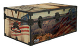 Designer Trunk - American Scenery - 32x18x13.5"