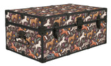 Designer Trunk - Horses - 32x18x13.5"