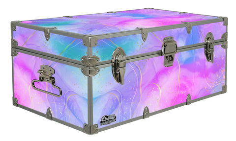 Designer Trunk - Pastel Ribbons - 32x18x13.5"|61100