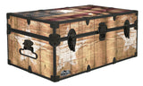 Designer Trunk - Rustic Americana - 32x18x13.5"
