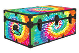 Designer Trunk - Spiral Tie Dye - 32x18x13.5"
