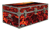 Designer Trunk - Volcanic Eruption - 32x18x13.5"