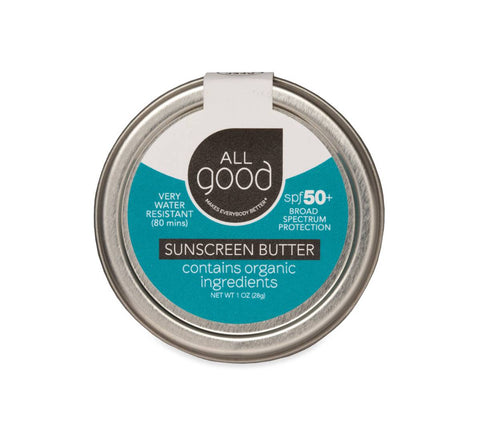 All Good SPF 50+ Mineral Sunscreen Butter 1oz