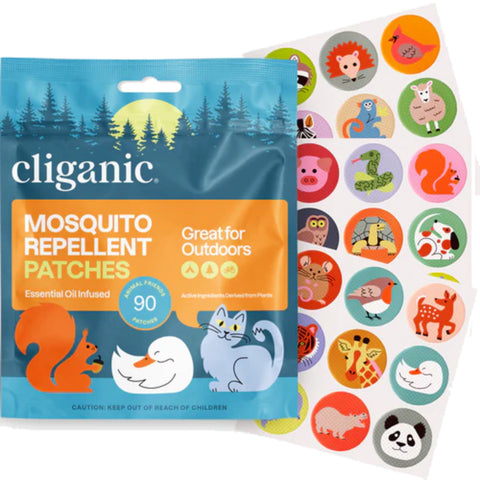 Cliganic™ Organic Mosquito Repellent Patches|CL-GA-006-90