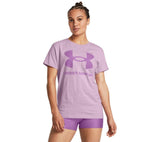 Under Armour Womens Sportstyle Logo Short Sleeve Shirt