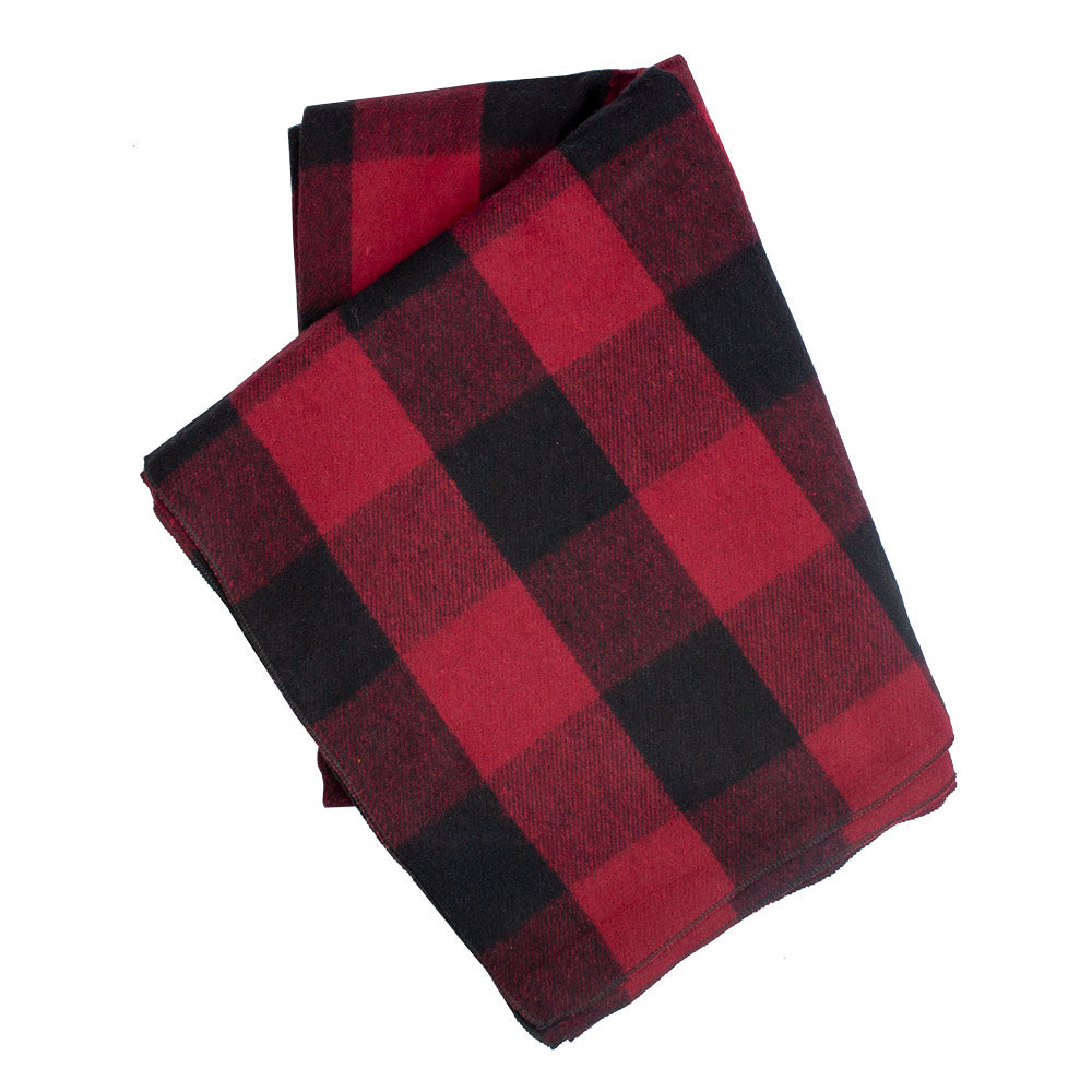 Bunkhouse Plaid Wool Blanket
