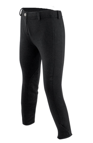 EquiStar Kids Pull On Breech Riding Pants|464893BLK08,464893BLK10,464893BLK12,464893BLK14,464893BLK16,464893BLK18