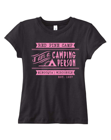 Red Pine I Am A Camping Person Tee|6298|6299|6300|6325|6326|6327|6328