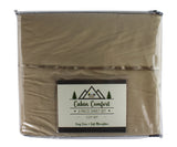 Cabin Comfort Camp Cot Sheet Sets