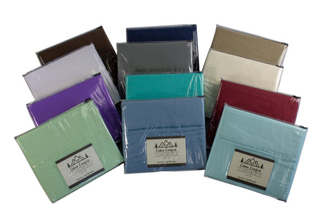 Cabin Comfort Camp Sheets Cot Set
