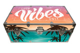 Designer Trunk - Good Vibes Only - 32x18x13.5"