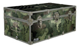 Designer Trunk - Camo Flag - 32x18x13.5"