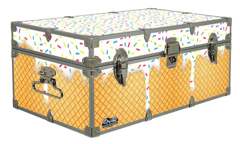 Designer Trunk - Ice Cream Cone - 32x18x13.5"|70084