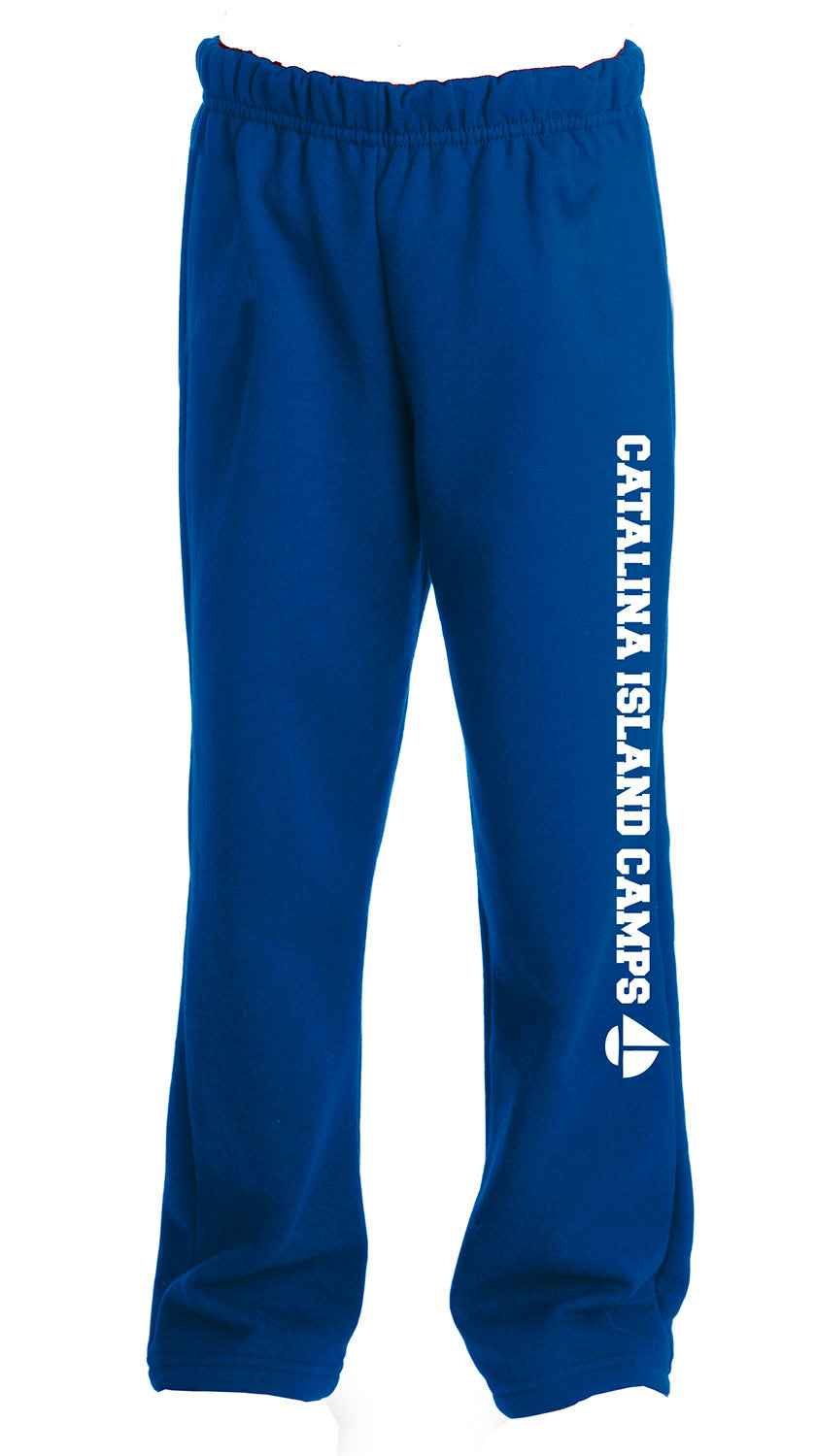 Catalina Island Camps Open Bottom Sweatpants
