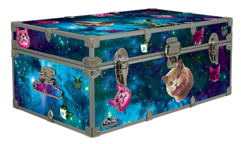 Designer Trunk - Galaxy Kittens - 32x18x13.5"|12493