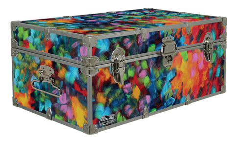 Designer Trunk - Paint Dabs - 32x18x13.5"|11197