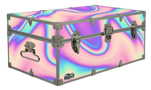 Designer Trunk - Pink Metallic Dream - 32x18x13.5"|71422