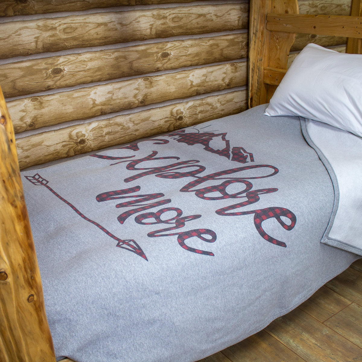 Graphic Sweatshirt Blanket