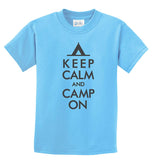 Life of Camp - Keep Calm & Camp On Tee