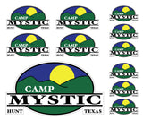 Camp Logo-Mystic Decal Set 11-Pack