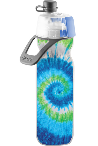 O2 COOL Mist 'N Sip 20 oz Tie Dye Water Bottle