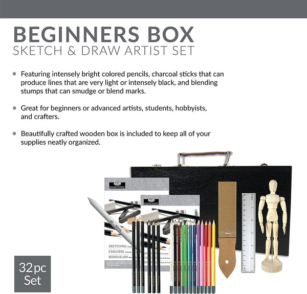 32 Pc Sketch Set