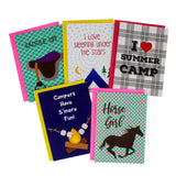 Summer Camp Greeting Cards for Boys, Girls, and Parents