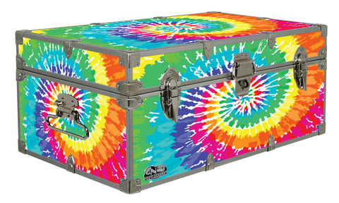 Designer Trunk - Spiral Tie Dye - 32x18x13.5"|13908