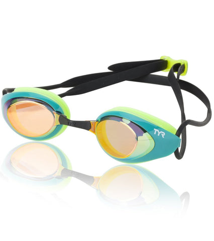 TYR Blackhawk Racing Mirrored Adult Goggles|LGBHM298