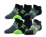 Under Armour Boy's Essential Lite No Show Socks - 6 Pack