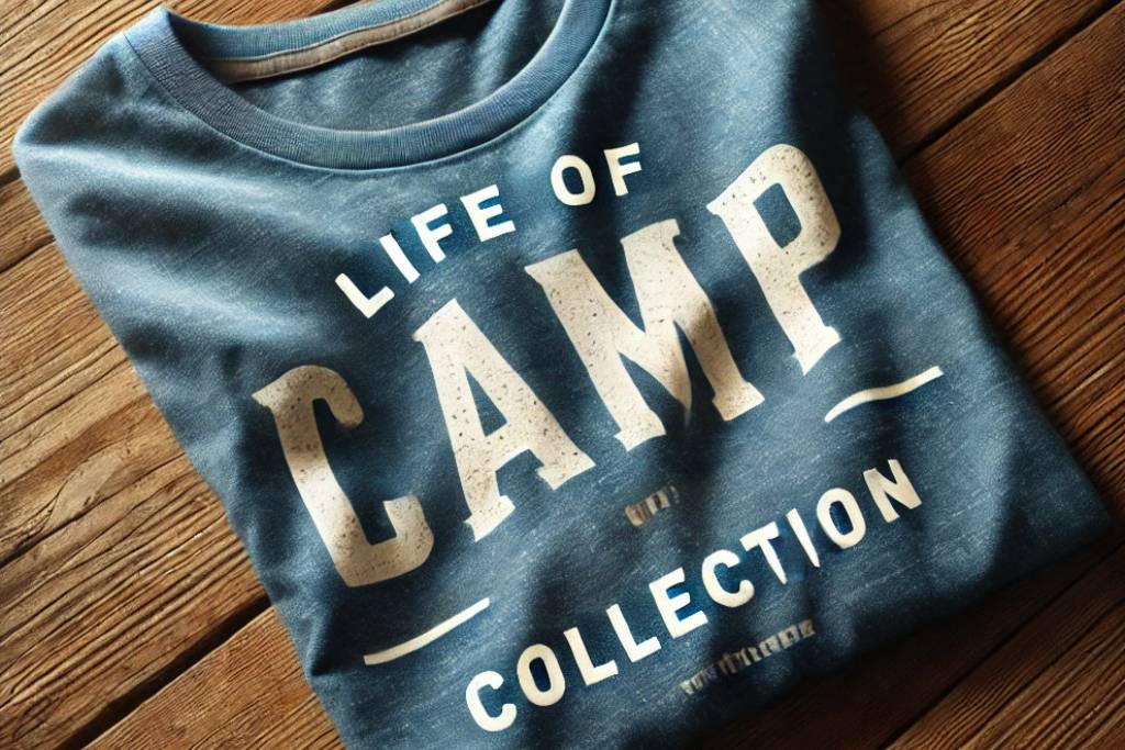 Stay Stylish at Camp with the Life of Camp T-shirt Collection!