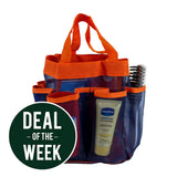 Closeout - Quick Dry 9-Pocket Shower Caddy