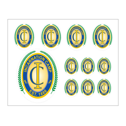 Camp Logo-Incarnation Decal Set 11-Pack