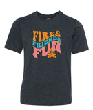 Life of Camp - Fires Friends Fun Tee