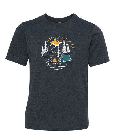 Life of Camp - Mountain Sunrise Tee|61217,61218,61219,61220,61221,61222,61223