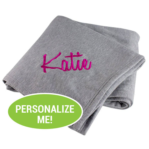 Personalized Sweatshirt Blanket