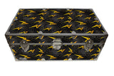 Designer Trunk - Yellow Electric Surge - 32x18x13.5"