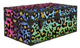 Designer Trunk - Rainbow Leopard - 32x18x13.5"