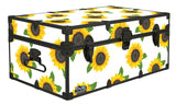 Designer Trunk - Sunflower Sunshine - 32x18x13.5"