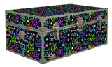 Designer Trunk - Neon Kitty - 32x18x13.5"