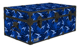 Designer Trunk - Blue Electric Surge - 32x18x13.5"