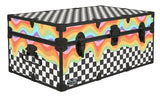 Designer Trunk - Checkered Drip