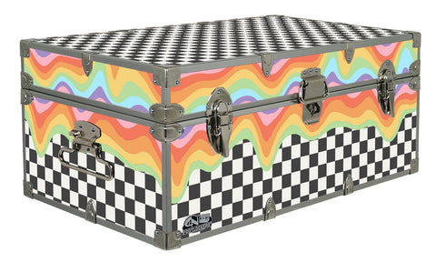 Designer Trunk - Checkered Drip|61880